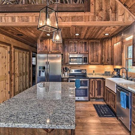 Modern Murphy Cabin With Nottely River Views! Exterior foto