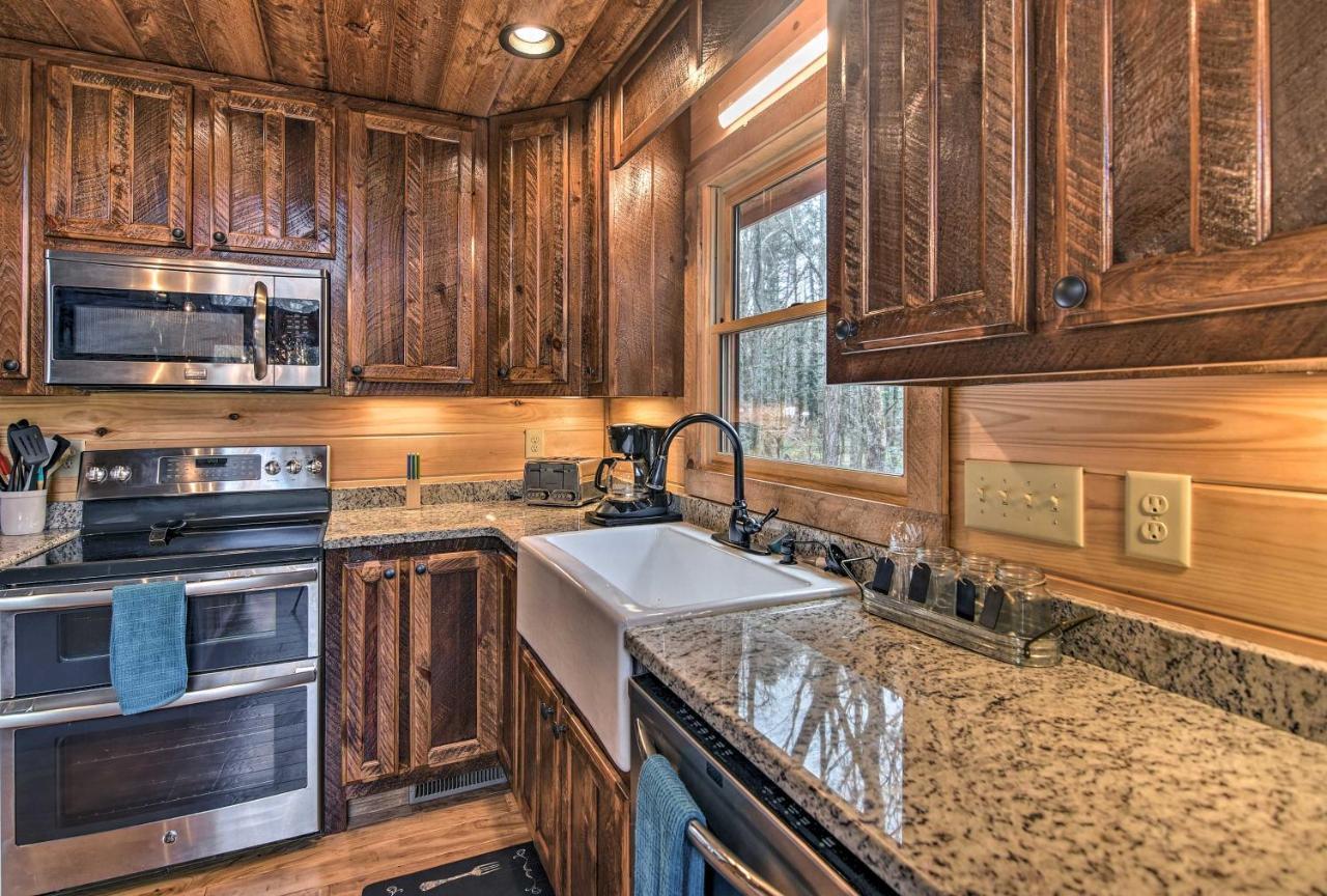 Modern Murphy Cabin With Nottely River Views! Exterior foto